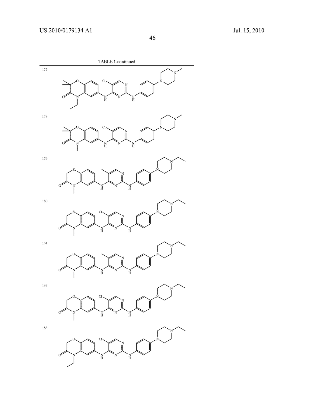 PYRIMIDINEDIAMINE KINASE INHIBITORS - diagram, schematic, and image 47