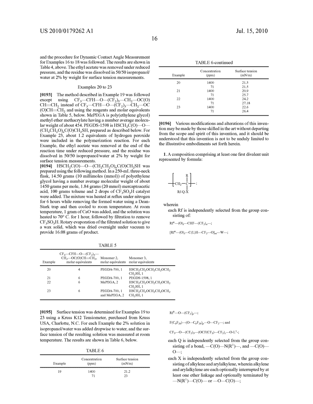 FLUORINATED ETHER COMPOSITIONS AND METHODS OF USING THE SAME - diagram, schematic, and image 17