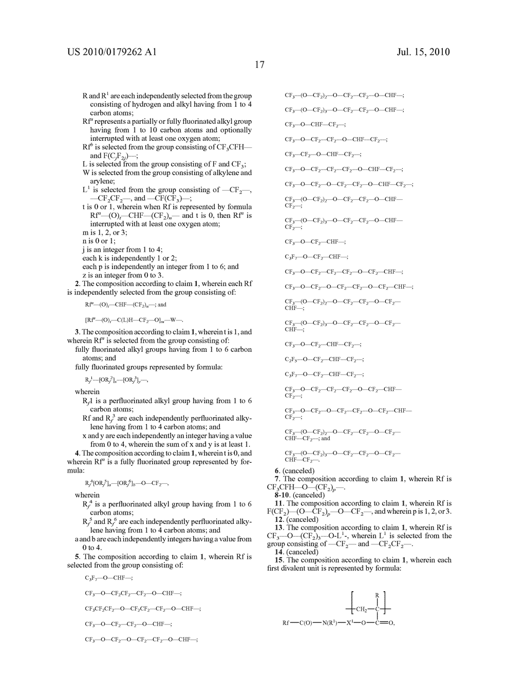 FLUORINATED ETHER COMPOSITIONS AND METHODS OF USING THE SAME - diagram, schematic, and image 18