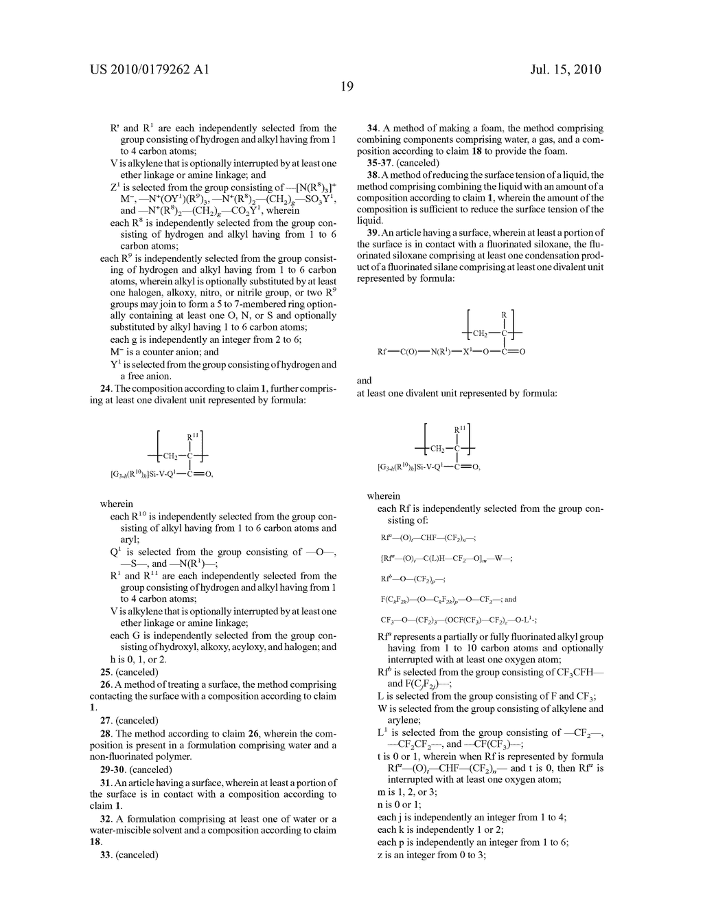 FLUORINATED ETHER COMPOSITIONS AND METHODS OF USING THE SAME - diagram, schematic, and image 20
