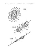 Device For Introducing A Catheter Guide Wire Into A Vessel diagram and image