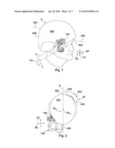 SIDE POSITIONED VISION ENHANCEMENT DEVICE MOUNT diagram and image