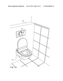 TOILET DISINFECTANT DISPENSING SYSTEM AND METHOD THEREFOR diagram and image