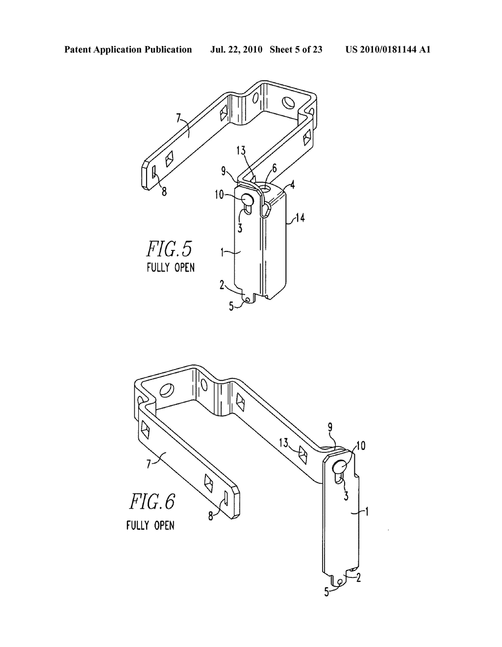 Steel pump jack with safety latch and method - diagram, schematic, and image 06