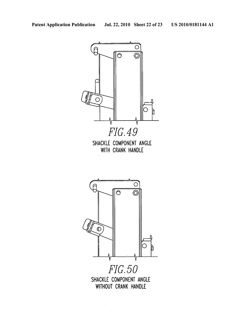 Steel pump jack with safety latch and method - diagram, schematic, and image 23