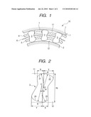 ONE-WAY CLUTCH OF SPRAG TYPE diagram and image