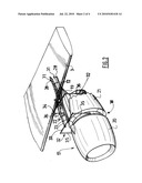 SECURING PLATE AND LONGITUDINAL HANDLING MEMBER FOR A ONE-PIECE AIRCRAFT PROPULSION UNIT diagram and image