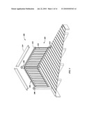 RAILING SECTION WITH ADJUSTABLE FENCE MEMBERS diagram and image