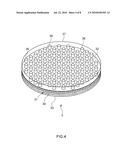 LED ILLUMINATION DEVICE USING DIFFRACTION MEMBER diagram and image