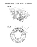 STATOR FOR AN ELECTRIC DRIVE MOTOR diagram and image