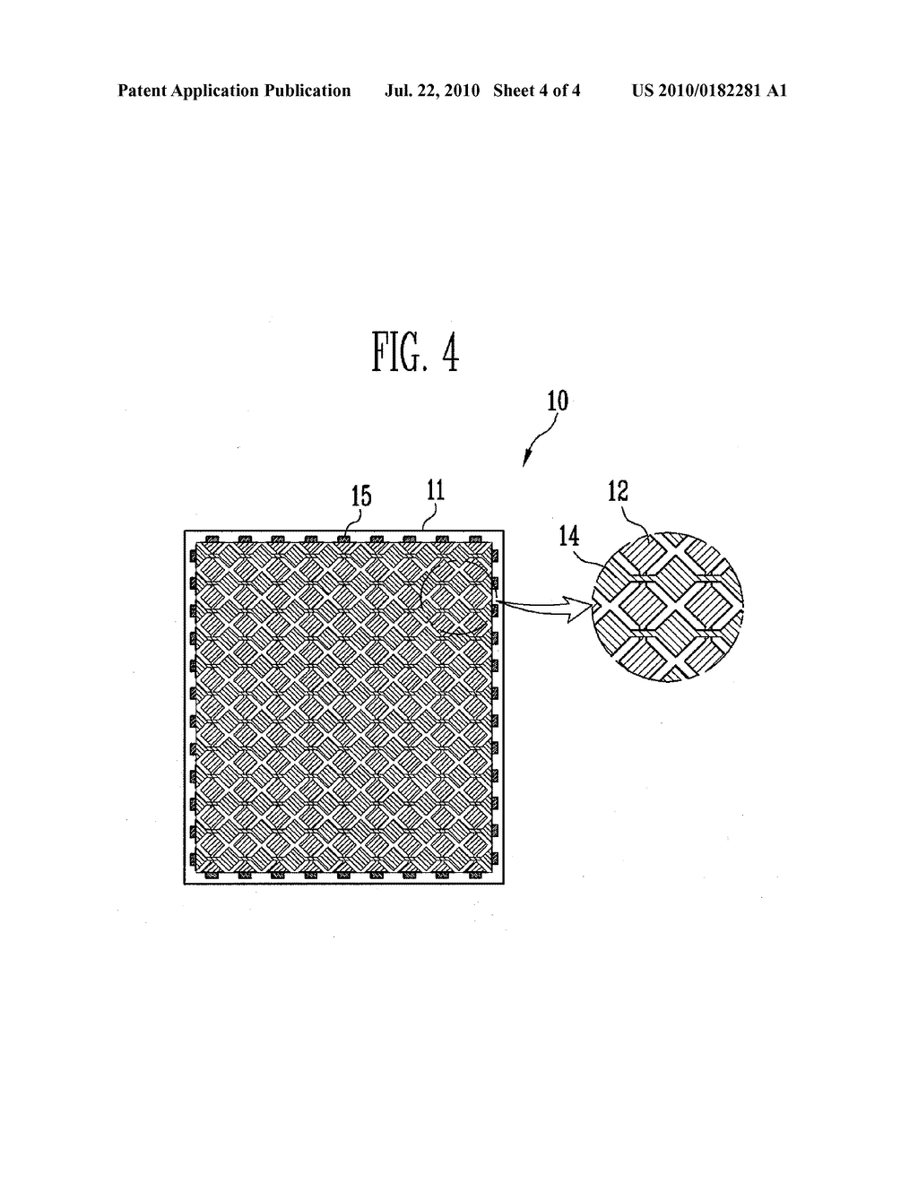 TOUCH SCREEN PANEL DEVICE - diagram, schematic, and image 05