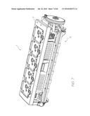 INKJET PRINT ENGINE HAVING PRINTER CARTRIDGE INCORPORATING MAINTENANCE ASSEMBLY AND CRADLE UNIT INCORPORATING MAINTENANCE DRIVE ASSEMBLY diagram and image