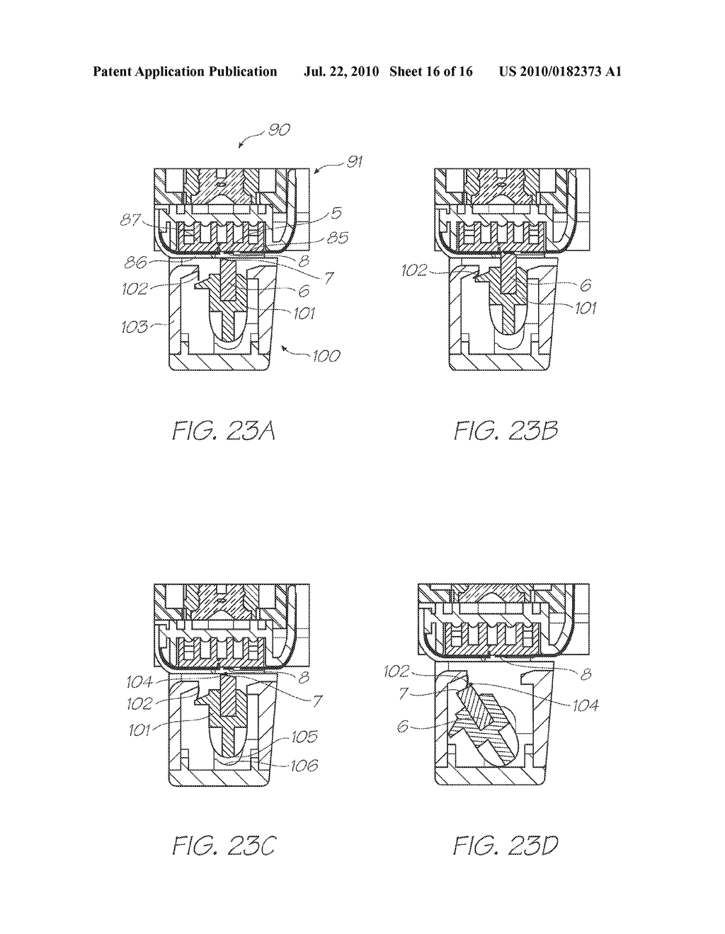 PRINTHEAD MAINTENANCE STATION HAVING NON-POROUS ROLLER - diagram, schematic, and image 17