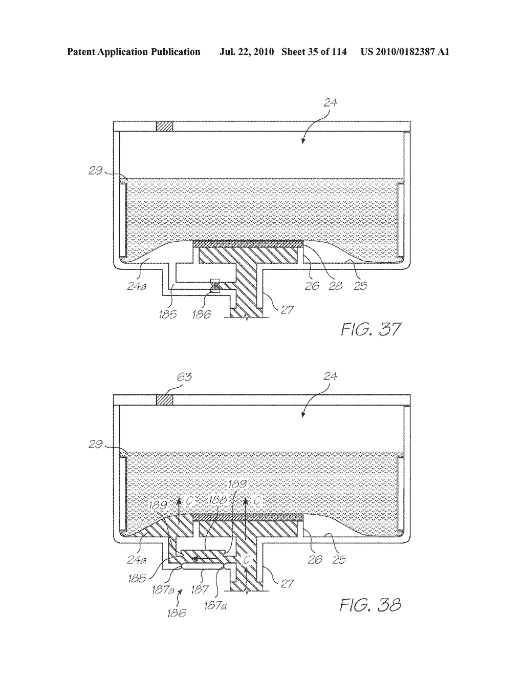 RESERVOIR ASSEMBLY FOR SUPPLYING FLUID TO PRINTHEAD - diagram, schematic, and image 36