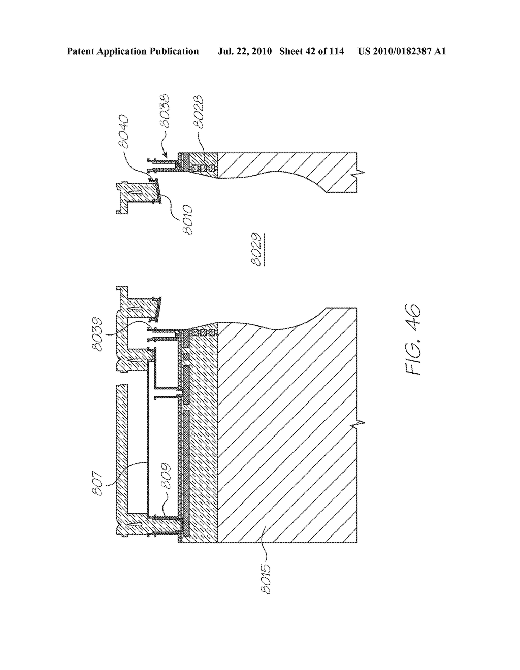 RESERVOIR ASSEMBLY FOR SUPPLYING FLUID TO PRINTHEAD - diagram, schematic, and image 43