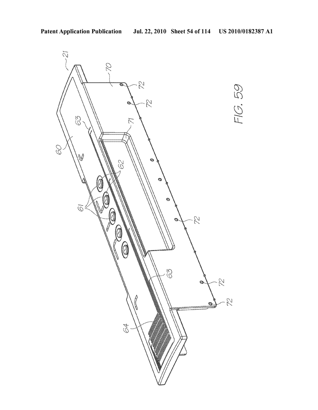 RESERVOIR ASSEMBLY FOR SUPPLYING FLUID TO PRINTHEAD - diagram, schematic, and image 55