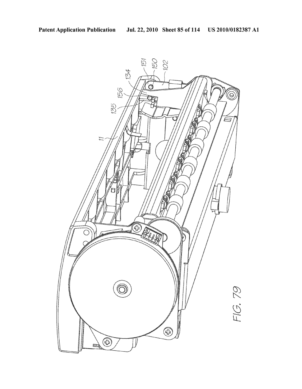 RESERVOIR ASSEMBLY FOR SUPPLYING FLUID TO PRINTHEAD - diagram, schematic, and image 86