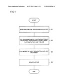 METHOD FOR REPAIRING GLASS SUBSTRATE, PROCESS FOR PRODUCING GLASS SUBSTRATE, GLASS SUBSTRATE, AND FLAT PANEL DISPLAY diagram and image