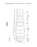 Immersion microscope objective lens diagram and image