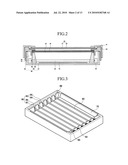 DISPLAY DEVICE WITH A GROUND ELECTRODE PHYSICALLY CONTACTING A RECEPTACLE MADE OF AN INSULATING MATERIAL diagram and image