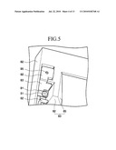 DISPLAY DEVICE WITH A GROUND ELECTRODE PHYSICALLY CONTACTING A RECEPTACLE MADE OF AN INSULATING MATERIAL diagram and image