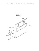 DISPLAY DEVICE WITH A GROUND ELECTRODE PHYSICALLY CONTACTING A RECEPTACLE MADE OF AN INSULATING MATERIAL diagram and image