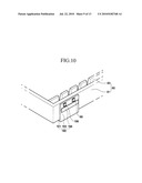 DISPLAY DEVICE WITH A GROUND ELECTRODE PHYSICALLY CONTACTING A RECEPTACLE MADE OF AN INSULATING MATERIAL diagram and image