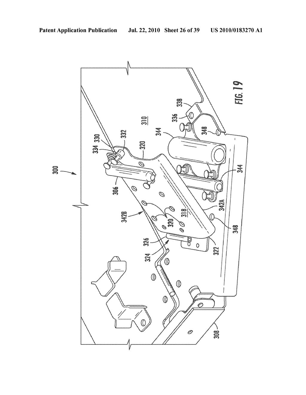 Clip for Securing a Fiber Optic Cable Assembly and Associated Assemblies - diagram, schematic, and image 27