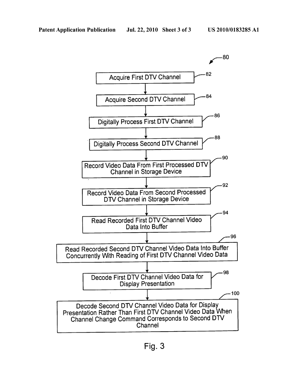 Fast Channel Change In A Digital Television Receiver - diagram, schematic, and image 04