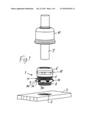 CABLE SCREW CONNECTION HAVING A COUNTER SLEEVE OR UNION NUT diagram and image