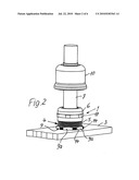 CABLE SCREW CONNECTION HAVING A COUNTER SLEEVE OR UNION NUT diagram and image