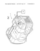 PORTABLE, ROTARY VANE VACUUM PUMP WITH AUTOMATIC VACUUM BREAKING ARRANGEMENT diagram and image