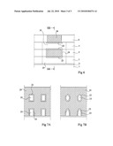 METHOD FOR MANUFACTURING A TRANSISTOR WITH PARALLEL SEMICONDUCTOR NANOFINGERS diagram and image