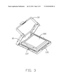 SOCKET ASSEMBLY HAVING CLIP AND ARTICULATED LEAF SELECTIVELY INTERLOCKED WITH STIFFENER diagram and image