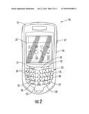 MOBILE WIRELESS COMMUNICATIONS DEVICE COMPRISING MULTI-FREQUENCY BAND ANTENNA AND RELATED METHODS diagram and image