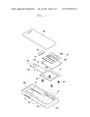 MOBILE PHONE HAVING POP-UP KEYPAD diagram and image