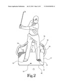 Device for Improving a Golf Swing diagram and image