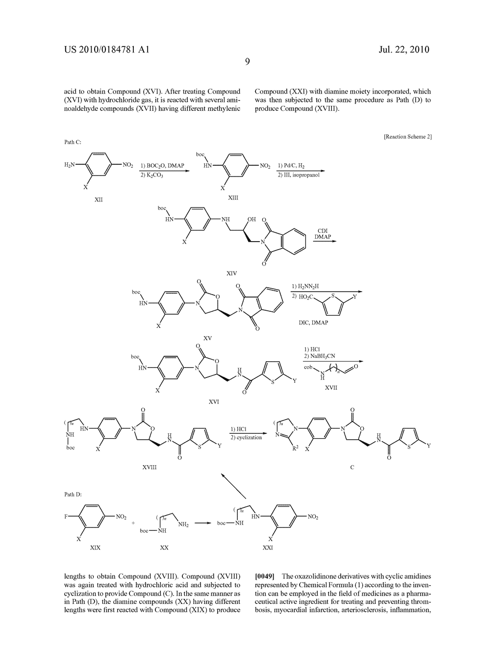 FXA INHIBITORS WITH CYCLIC AMIDINES AS P4 SUBUNIT, PROCESSES FOR THEIR PREPARATIONS, AND PHARMACEUTICAL COMPOSITIONS AND DERIVATIVES THEREOF - diagram, schematic, and image 11