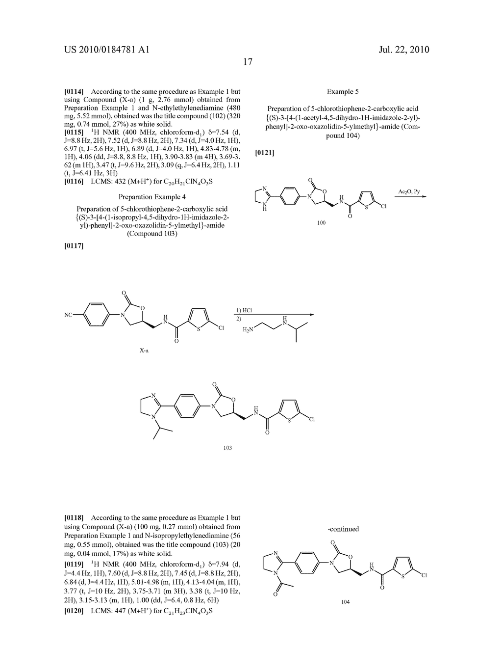 FXA INHIBITORS WITH CYCLIC AMIDINES AS P4 SUBUNIT, PROCESSES FOR THEIR PREPARATIONS, AND PHARMACEUTICAL COMPOSITIONS AND DERIVATIVES THEREOF - diagram, schematic, and image 19