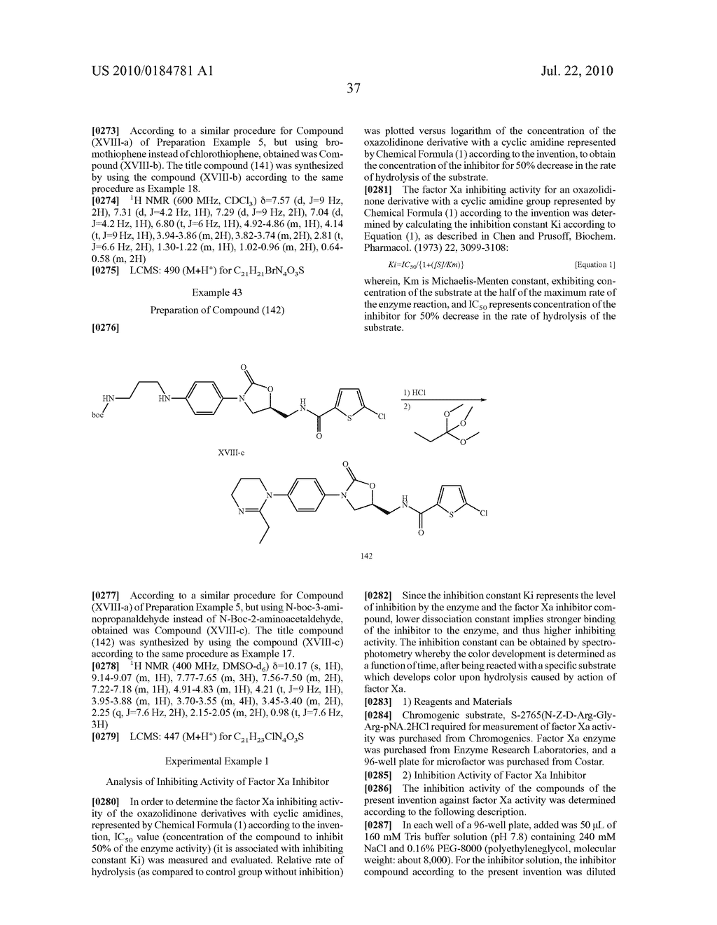 FXA INHIBITORS WITH CYCLIC AMIDINES AS P4 SUBUNIT, PROCESSES FOR THEIR PREPARATIONS, AND PHARMACEUTICAL COMPOSITIONS AND DERIVATIVES THEREOF - diagram, schematic, and image 39