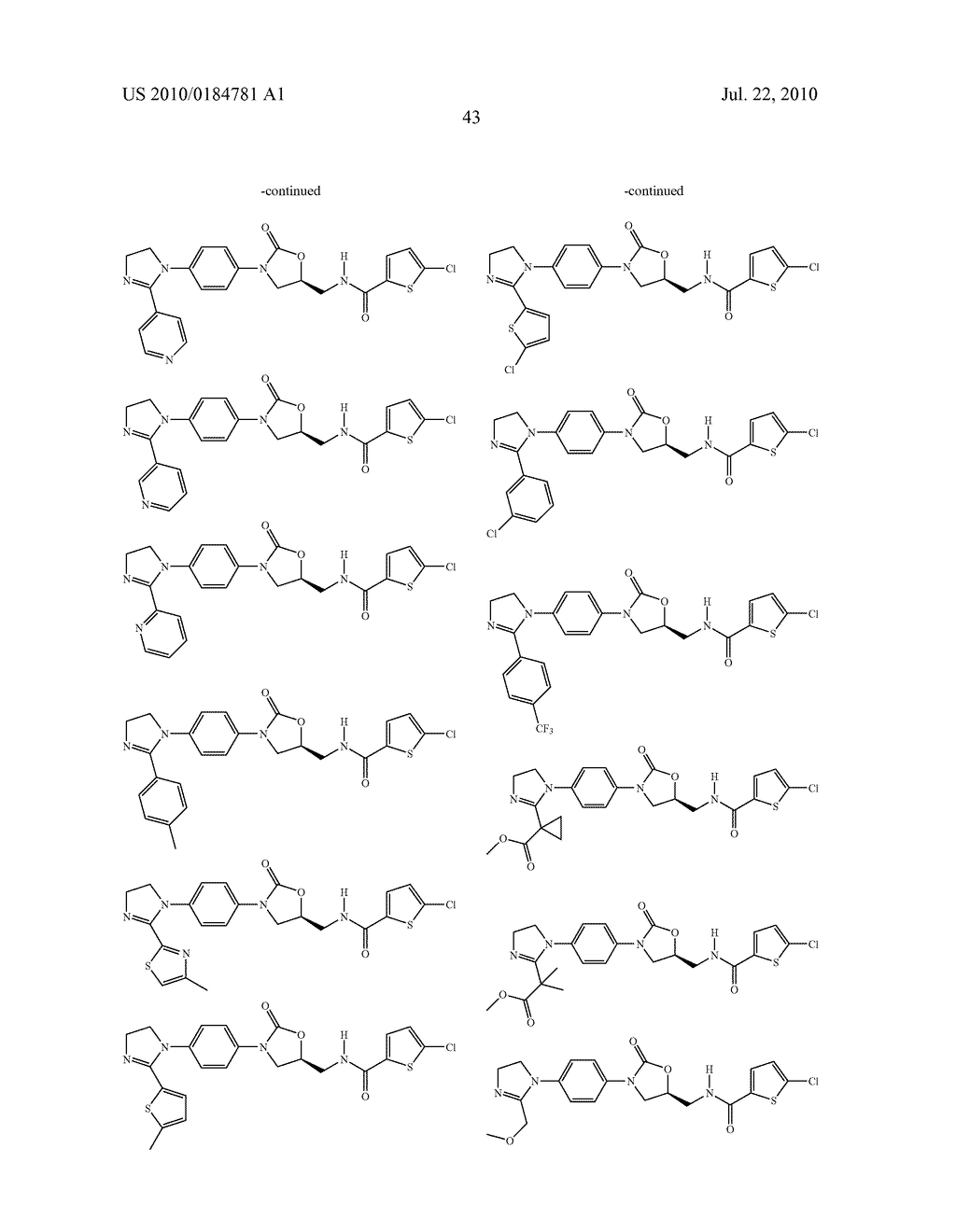 FXA INHIBITORS WITH CYCLIC AMIDINES AS P4 SUBUNIT, PROCESSES FOR THEIR PREPARATIONS, AND PHARMACEUTICAL COMPOSITIONS AND DERIVATIVES THEREOF - diagram, schematic, and image 45