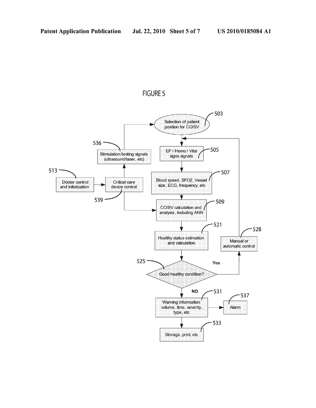 Non-invasive Cardiac Characteristic Determination System - diagram, schematic, and image 06