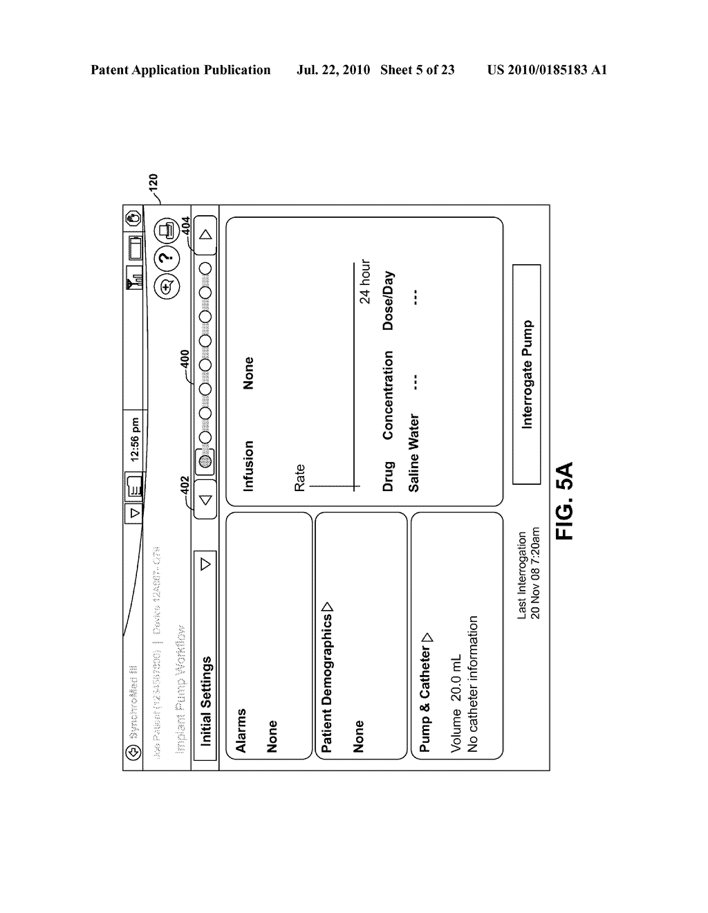 USER INTERFACE THAT DISPLAYS PENDING AND SELECTED PROGRAMMING FOR AN IMPLANTABLE MEDICAL DEVICE - diagram, schematic, and image 06