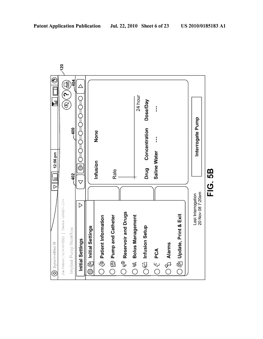 USER INTERFACE THAT DISPLAYS PENDING AND SELECTED PROGRAMMING FOR AN IMPLANTABLE MEDICAL DEVICE - diagram, schematic, and image 07