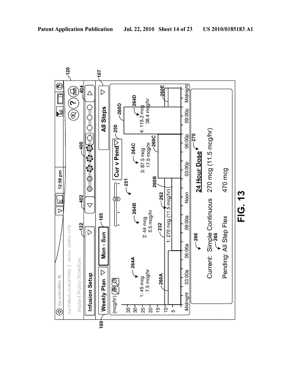 USER INTERFACE THAT DISPLAYS PENDING AND SELECTED PROGRAMMING FOR AN IMPLANTABLE MEDICAL DEVICE - diagram, schematic, and image 15