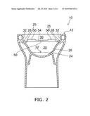 FLUSH TOILET BOWL diagram and image