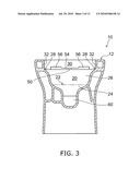 FLUSH TOILET BOWL diagram and image