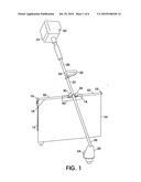 Collapsible shield assembly for grass and wed trimmers diagram and image