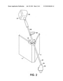 Collapsible shield assembly for grass and wed trimmers diagram and image