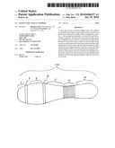 Insole for a ballet slipper diagram and image